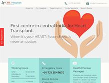 Tablet Screenshot of chlhospitals.com